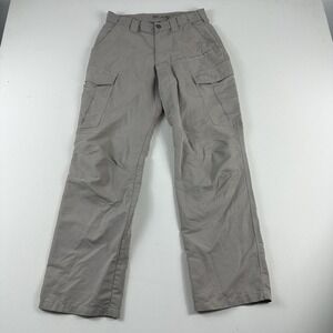 5.11 Tactical Fast Tac‎ Cargo Pants Mens 30x32 Beige Ripstop 74439